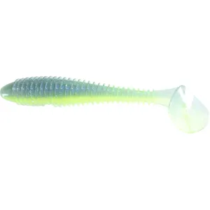 Keitech Fat Swing Impact 3.8 Swimbait Electric Blue & Chart