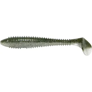 Keitech Fat Swing Impact 3.8 Swimbait Silver Flash