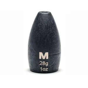Mustad Flipping Weight 1oz Tungsten Black 1PK