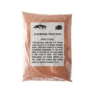 Logwood Trap Dye 1 lb Bag Black