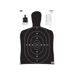 Birchwood Casey EZE-Scorer BC27 Black Target 23" x 35" 5PK