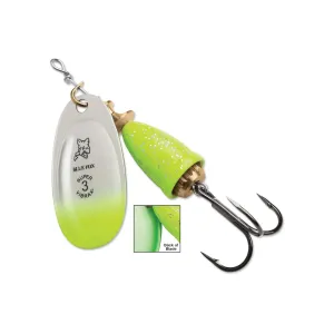 Blue Fox Classic Vibrax 05 Inline Spinner Chartreuse Green Candyback