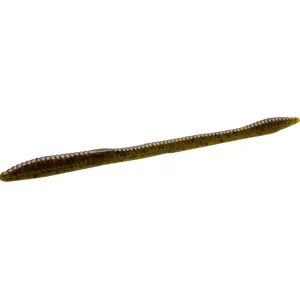 Zoom Trick Worm Green Pumpkin Red