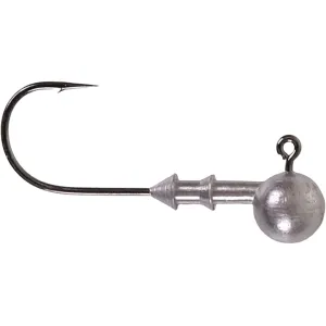 Gamakatsu Round 1/4 oz Round Ball Jighead Black