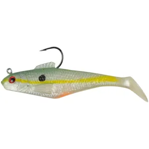 Berkley PowerBait Pre-Rigged Swim Shad 3 Chartreuse Shad
