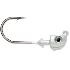VMC Boxer 1oz Swimbait Jighead Metallic White