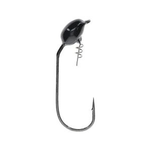Strike King Tour Grade Mini-Mag 1/4oz Shaky Head Jighead Black