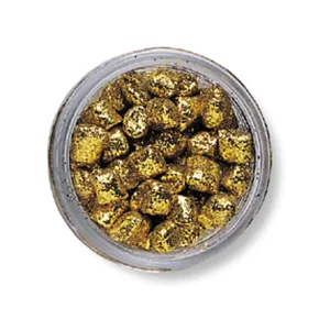 Berkley PowerBait Sparkle Crappie Nibbles Gold Rush 2.38oz Jar
