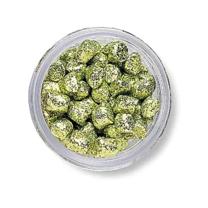 Berkley PowerBait Sparkle Crappie Nibbles Neon Chartreuse 2.38oz Jar