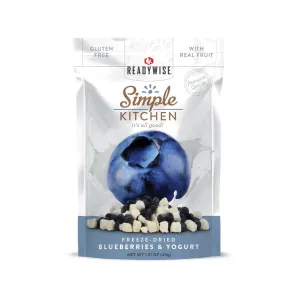 ReadyWise Simple Kitchen Blueberries & Yogurt Freeze Dried Food