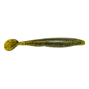 Strike King KVD Perfect Plastics Swim'n Caffeine Shad 4" Jerkbait Watermelon Red&Blk