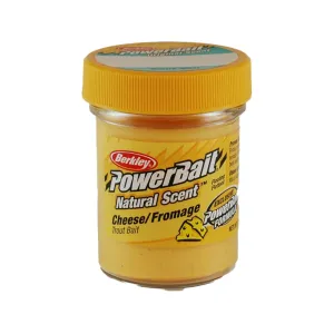 Berkley PowerBait Natural Scent Trout Bait Cheese 1.75oz Jar