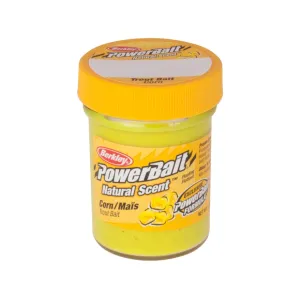 Berkley PowerBait Natural Scent Trout Bait Corn 1.75oz Jar
