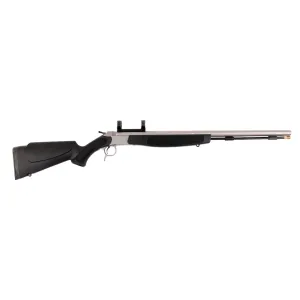 CVA Optima V2 50 Caliber Muzzleloading Rifle 26" Stainless Steel Barrel Black Stock with Scope Mount