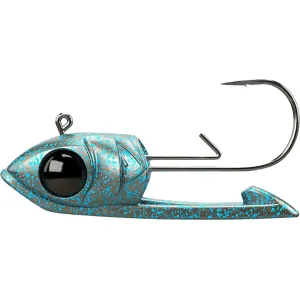 Buckeye Lures Scope Head 1/4oz Swimbait Jighead Blue Glimmer