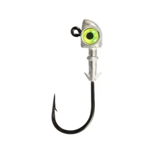 Z-Man DieZel Eye Jigheads 6/0 1oz Minnow Jighead Chartreuse