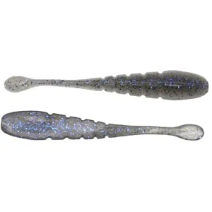 X Zone Lures Pro Series Slammer Worm Electric Shad