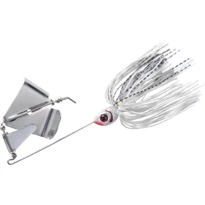 BOOYAH Buzz Buzzbait 3/8oz Snow White Shad Nickel