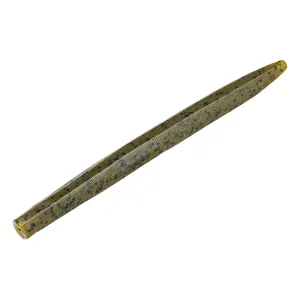 Strike King KVD Perfect Plastics Ocho 5" Soft Stickbait Green Pumpkin