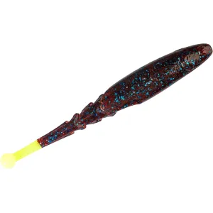 Z-Man Big Ballerz 5" Swimbait Plum/Chartreuse Tail