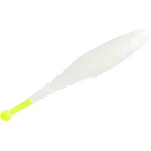 Z-Man Big Ballerz 5" Swimbait Glow/Chartreuse Tail