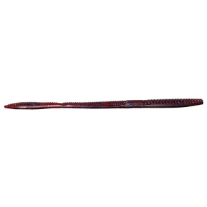 X Zone Lures Pro Series Deception Worm Plum
