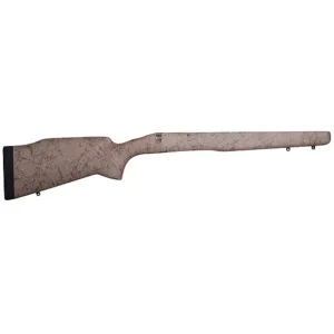 Bell and Carlson Medalist M40 Varmint/Tactical Stock for Remington 700 BDL Short Action Varmint Barrel Channel Tan/Black Spiderweb