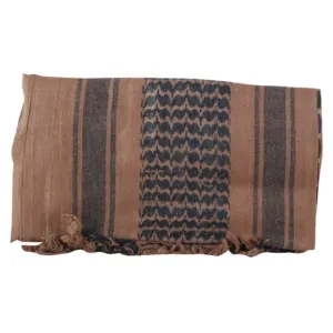 5ive Star Gear Coalition Desert Shemagh Cotton Mocha and Black