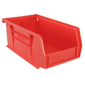 Inline Fabrication Increased Capacity Bullet Bin Red
