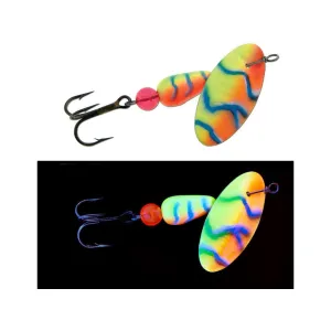 Panther Martin FishSeeUV Inline Spinner Chartreuse/Orange/Blue 1/4 oz