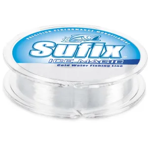 Sufix Ice Magic Monofilament Fishing Line 6lb 300yd Clear