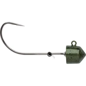 VMC Swingin' Ned Rig 3/16oz Jighead Green Pumpkin