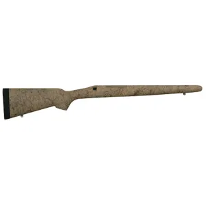 Bell and Carlson Mountain Stock for Remington 700 ADL Short Action Lightweight Barrel Channel Tan/Black Spiderweb