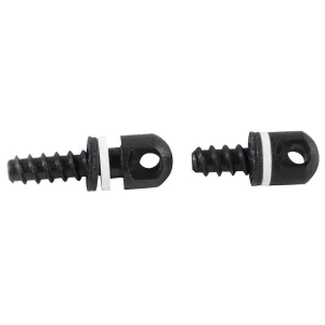 GrovTec Sling Swivel Stud Pack 1/2" Wood Screw, 3/4" Wood Screw