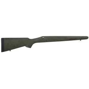 Bell and Carlson Medliast Stock for Remington Model 7 Olive Green/Black Spiderweb