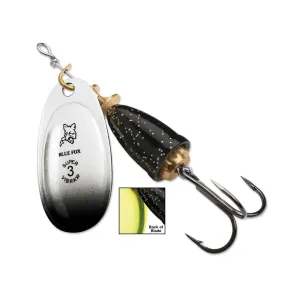 Blue Fox Classic Vibrax 03 Inline Spinner Black Chartreuse Candyback