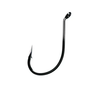 Eagle Claw Trokar Drop Shot Hook #1/0 Platinum Black 7PK