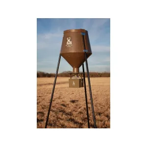 Boss Buck All In Auto System 12 V 200lb 2-in-1 Leg System Game Feeder