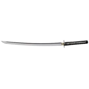 Cold Steel Warrior Series Katana Sword 29-1/4" 1055 Carbon Steel Blade Ray Skin Handle Black