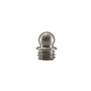 Bradley Skirted Front Shotgun Bead 0.125" Diameter Oversized 6-48 Thread 5/64" Shank Silver