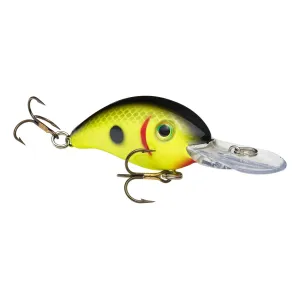 Strike King Pro-Model Series 3 Crankbait Black Back Chartreuse