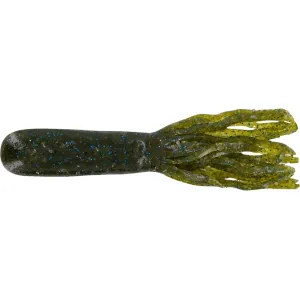 Big Bite Baits Tour Tube Green Pumpkin Blue Flake