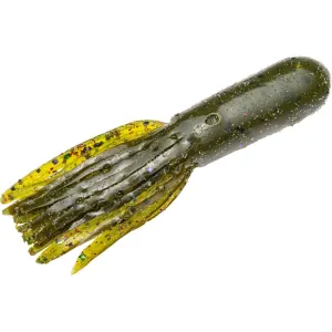 Strike King Coffee Fat Tube 2.75" Watermelon Candy Green Pumpkin