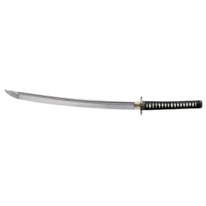Cold Steel Warrior Series Chisa Katana Sword 24.5" 1060 Carbon Steel Blade Ray Skin Handle Black
