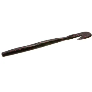 Zoom U-V Speed Worm Black Red Glitter