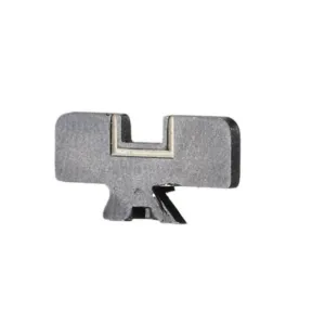 Ruger Super Redhawk 44 Rem Mag Rear Sight Blade High with White Outline Notch