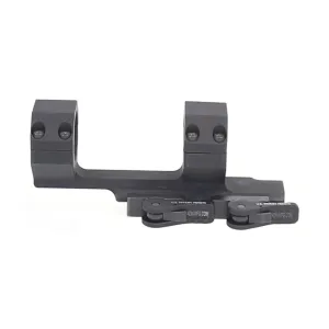 American Defense Delta QD 1-Piece Cantilever Picatinny Scope Mount 30mm Rings Titanium Lever Matte Black