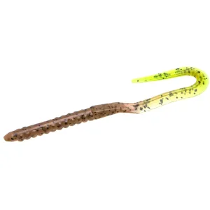 Zoom U-Tale Worm Pumpkin/Chartreuse
