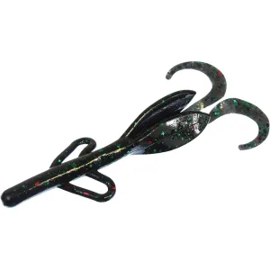 Zoom Baby Brush Hog 4" Creature Black Emerald