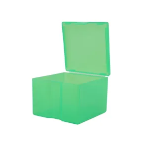 MTM Cast Bullet Box Plastic Clear Green 2PK